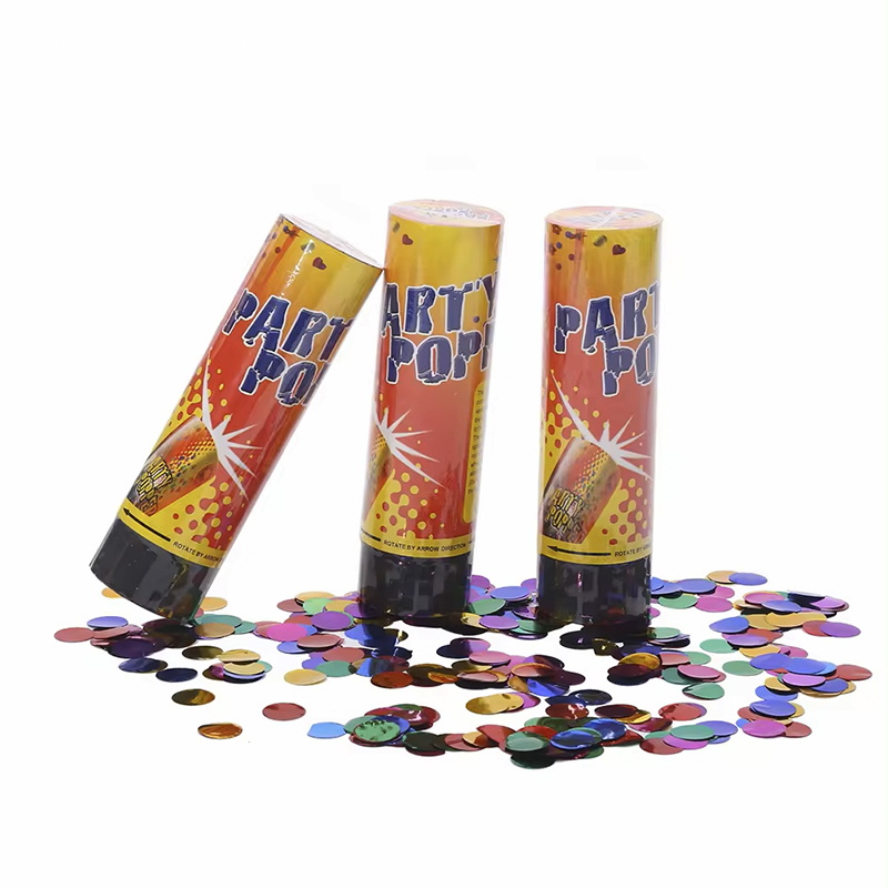 festive party supplies spring loaded confetti party popper