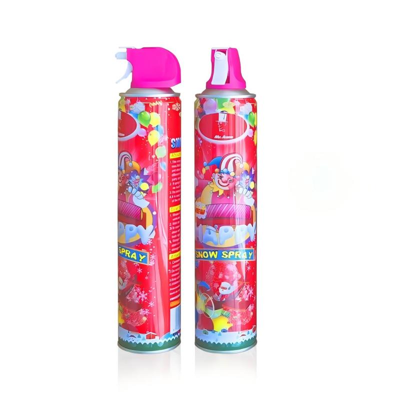 Christmas and New Year Party Decor Snow in a Can Spray Machine for Festive Ambiance