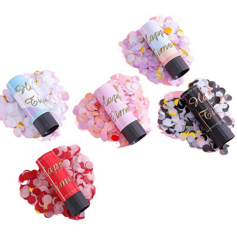 Nice Confetti Shooter Biodegradable Birthday Confetti Party Accessories Party Popper Confetti Shooters For Event