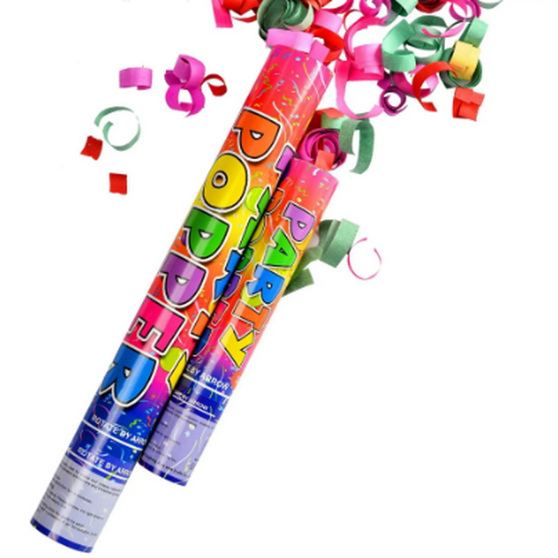 30cm 40cm 60cm 80cm wholesale party confetti popper confetti cannon, cannon confetti shooter