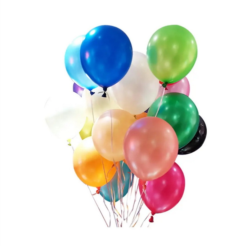 Inflatable Round Shape Bouncy Air Toy Ball Balloon Baby Boy Girl Balon Set for Children Kids