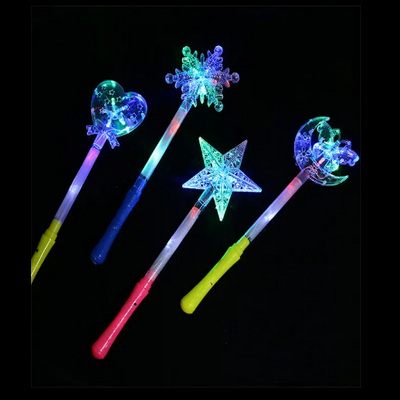 wholesale Glow stick fluorescent starry ball magic stick concert props stalls night luminous led stick