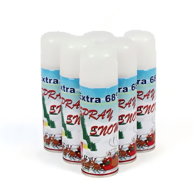 OEM ODM Snow Spray Aerosol Can Christmas Winter Party Snow Spray White Foam Spray For Celebrations