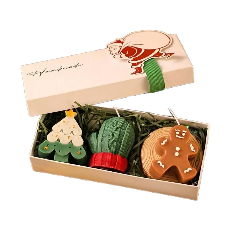 Christmas Gift Set Handmade Scented Candle Christmas Gfit Box for Home Decoration Christmas Party Supplies