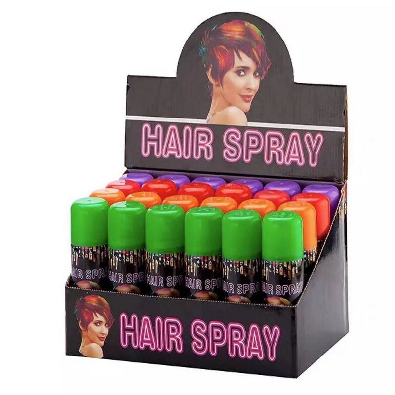 Temporary Waterproof Hair Colours Change Spray