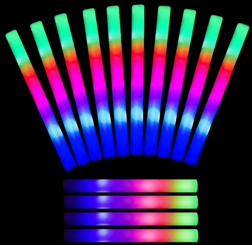 Wholesale Glow Sticks Bulk Party Favors Glow Sticks Party Assecories Light Up Toys Led Foam Glow Stick for Sale