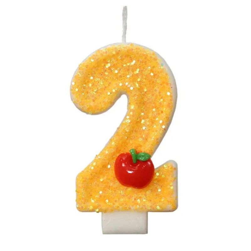 2024 Creative New design Numbers Candle Novelty decoration Candles Fancy birthday cake candles in stock
