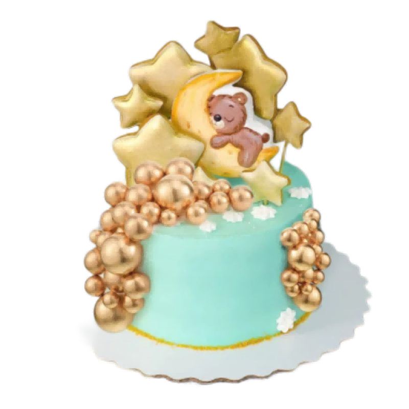 Cupcake Topper DIY Cake Insert Topper Foam Cake Balls Baking Decoration for Wedding Anniversary Birthday
