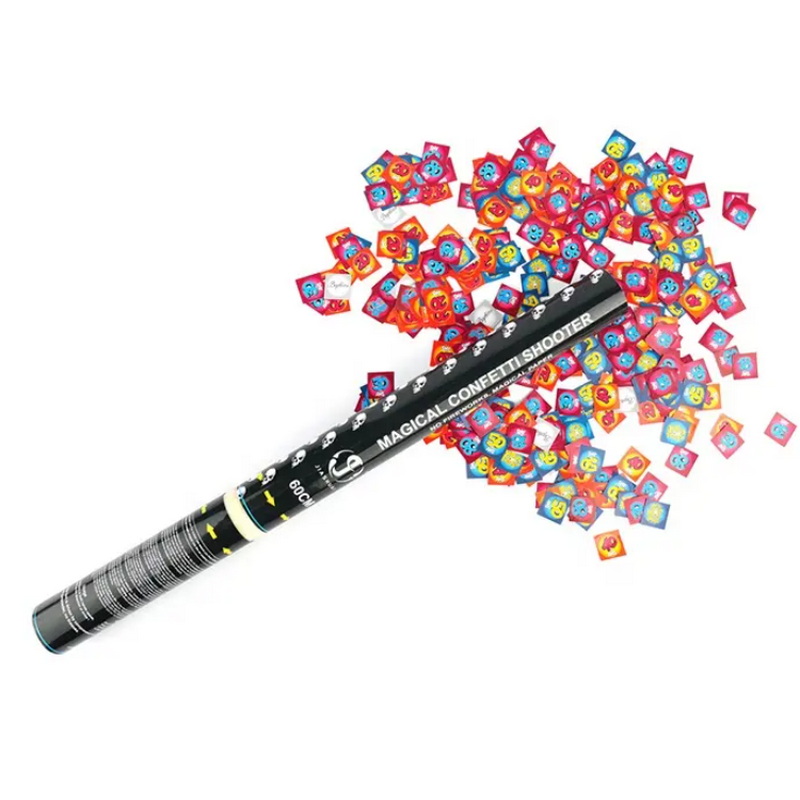 Top Seller Mini Confetti Cannon Disposables Compressed Air Confetti Cannon