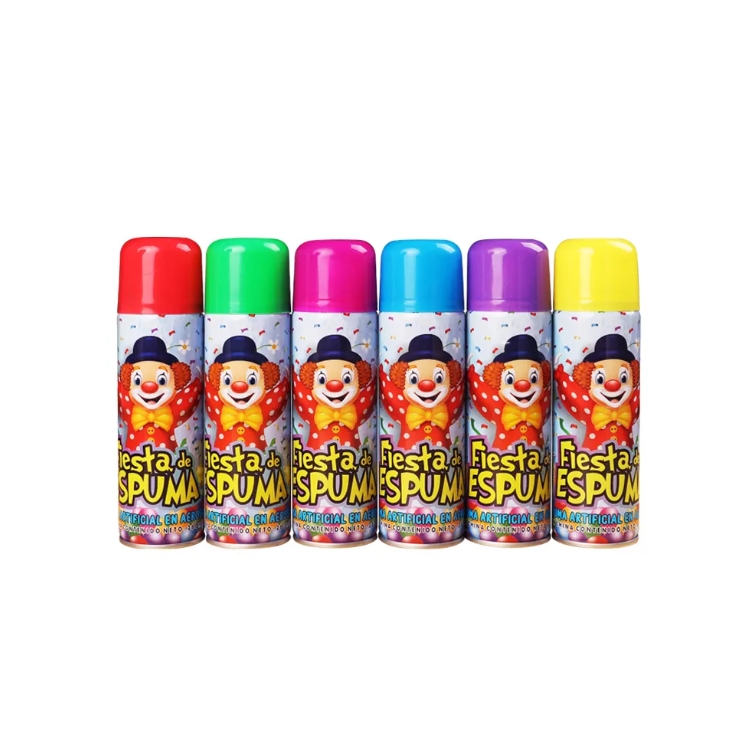 hot sell color snow spray for parties snow foam spray flying snow spray