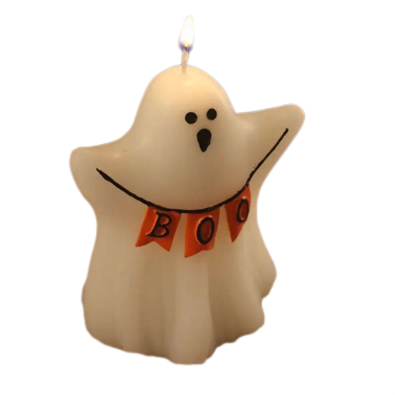 Special Design Ghost Shape Candle, Handmade Wholesale Custom Halloween Candle for Home Decroe