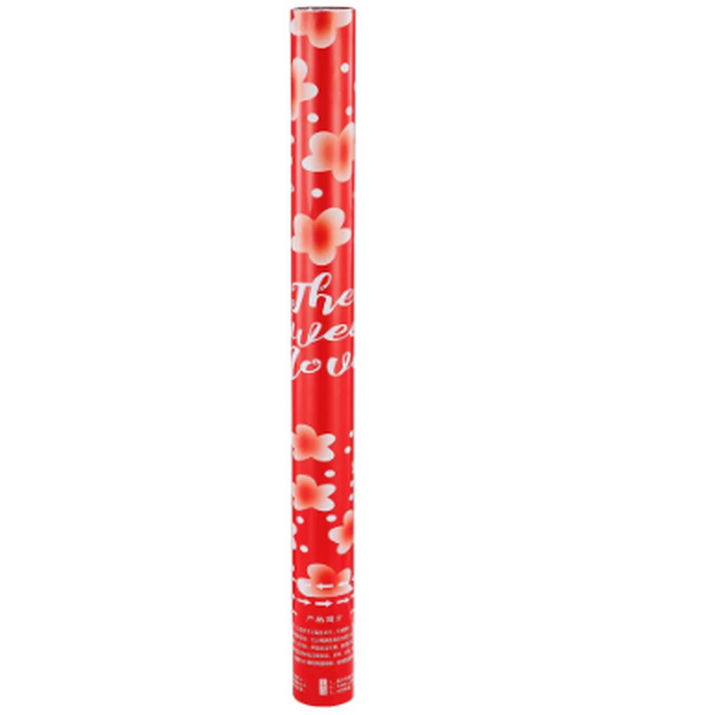 Hot New Products Premium Red Petal Shape Confetti Cannon Wedding Party Celebration Essential
