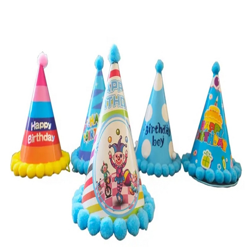 Factory Directly Baby Birthday hats and Birthday Cake Hat for Wholesaler and Retailers