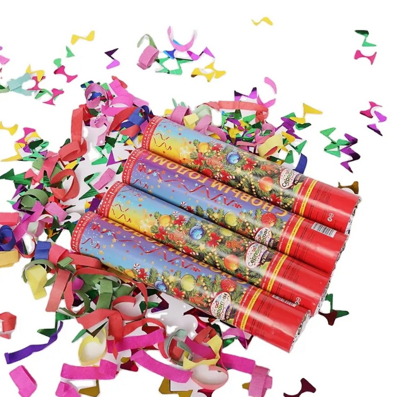2 Pink and 2 Blue 30cm Baby High Quality Gender Reveal Party Supplies Colour Smoke Powder Confetti Cannon