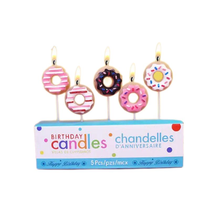 New INS popular Korean party decoration birthday candles cake topper smiley face sunflower candle