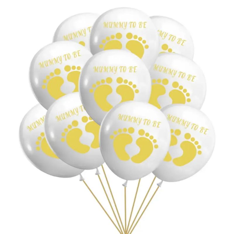 Baby Shower Balloons It's A Boy Girl Latex Ballons Mummy To Be Gender Reveal Birthday Party Decorations Balloon Accessory
